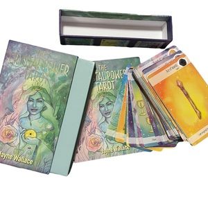 The crystal power tarot